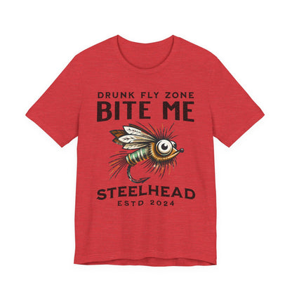 Cotton Tee - Bite Me Steelhead