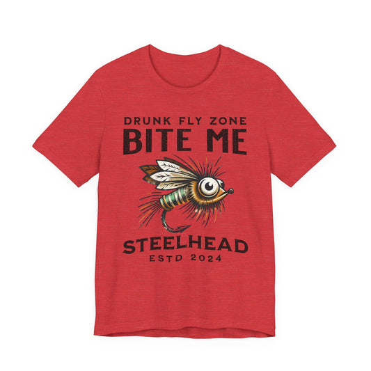 Cotton Tee - Bite Me Steelhead