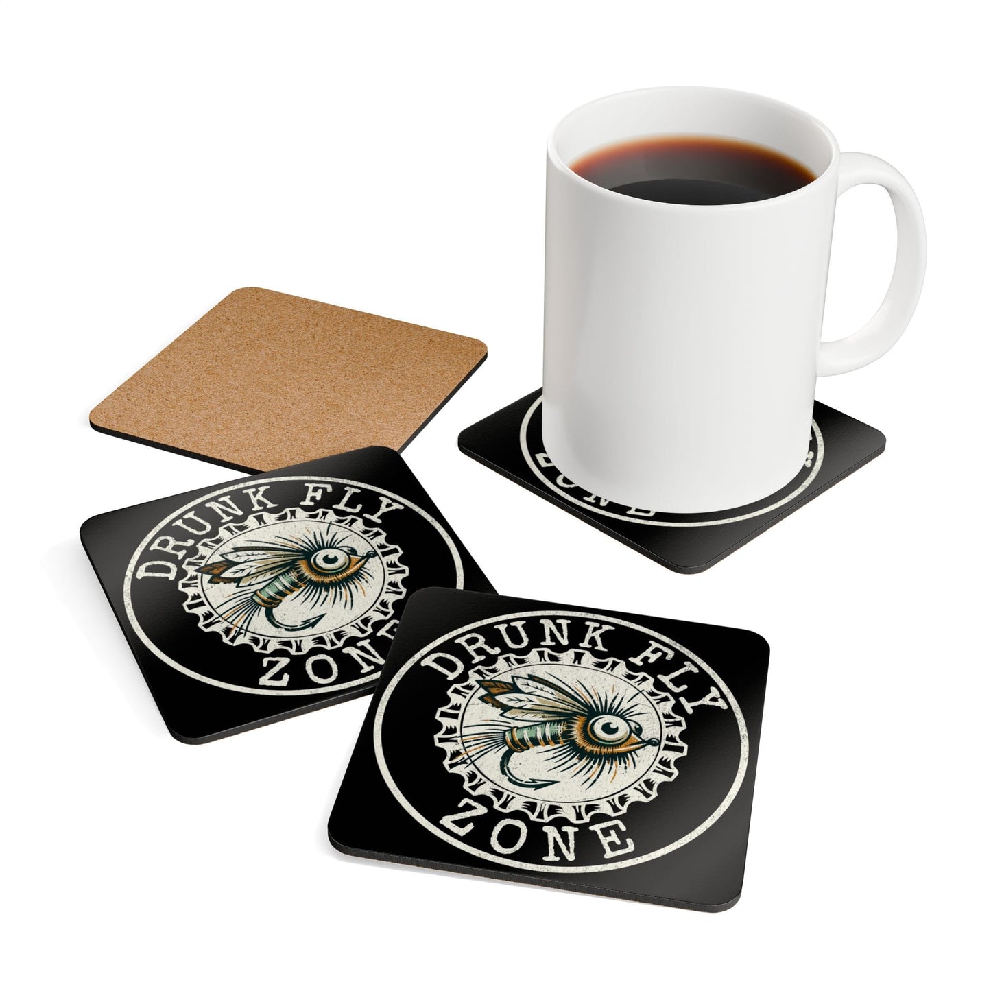 Cork Coaster Set