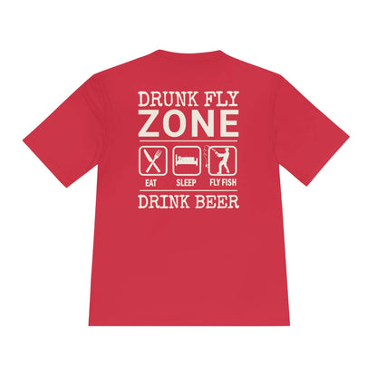 Moisture Wicking Tee Eat, Sleep, Fish