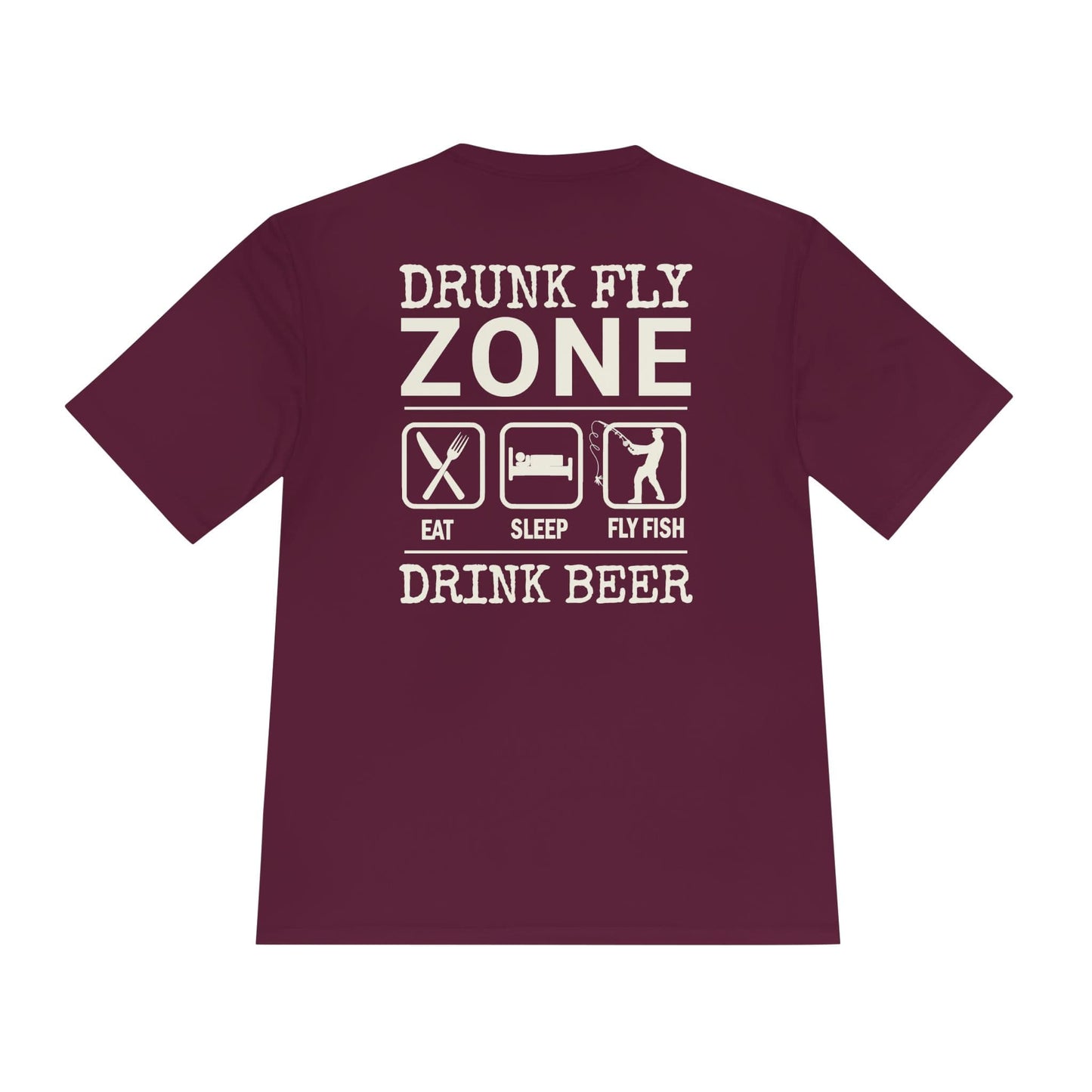 Moisture Wicking Tee Eat, Sleep, Fish