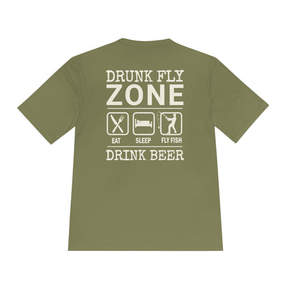 Moisture Wicking Tee Eat, Sleep, Fish