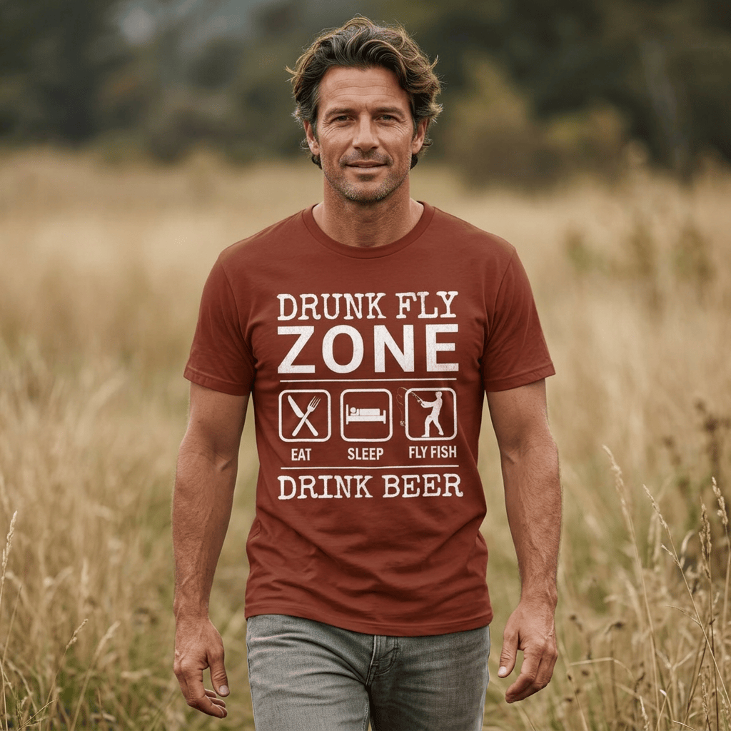 Cotton Tee - Eat, Sleep, Fisg