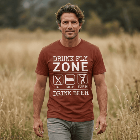Cotton Tee - Eat, Sleep, Fisg