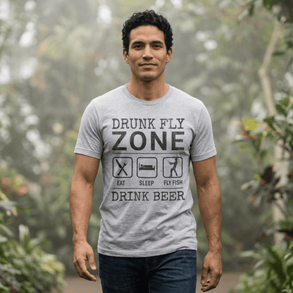 Cotton Tee - Eat, Sleep, Fish