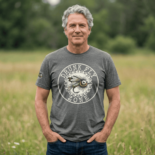 Cotton Tee — Retro Fly Fishing