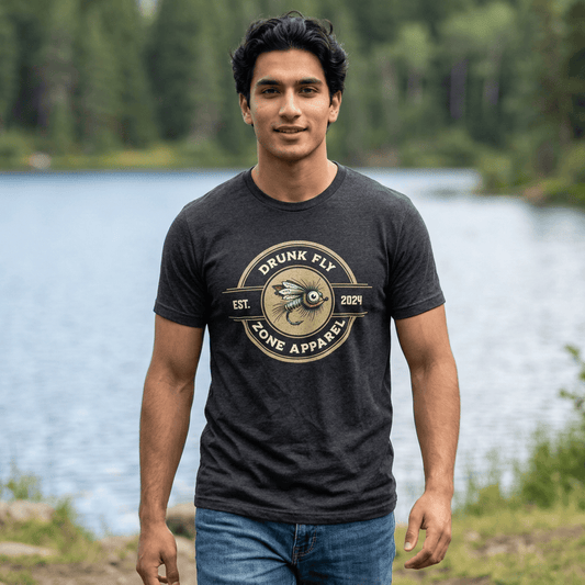 Cotton Tee Retro Steelhead