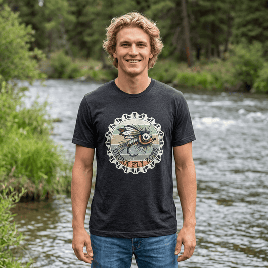 Cotton Tee Bottlecap Steelhead