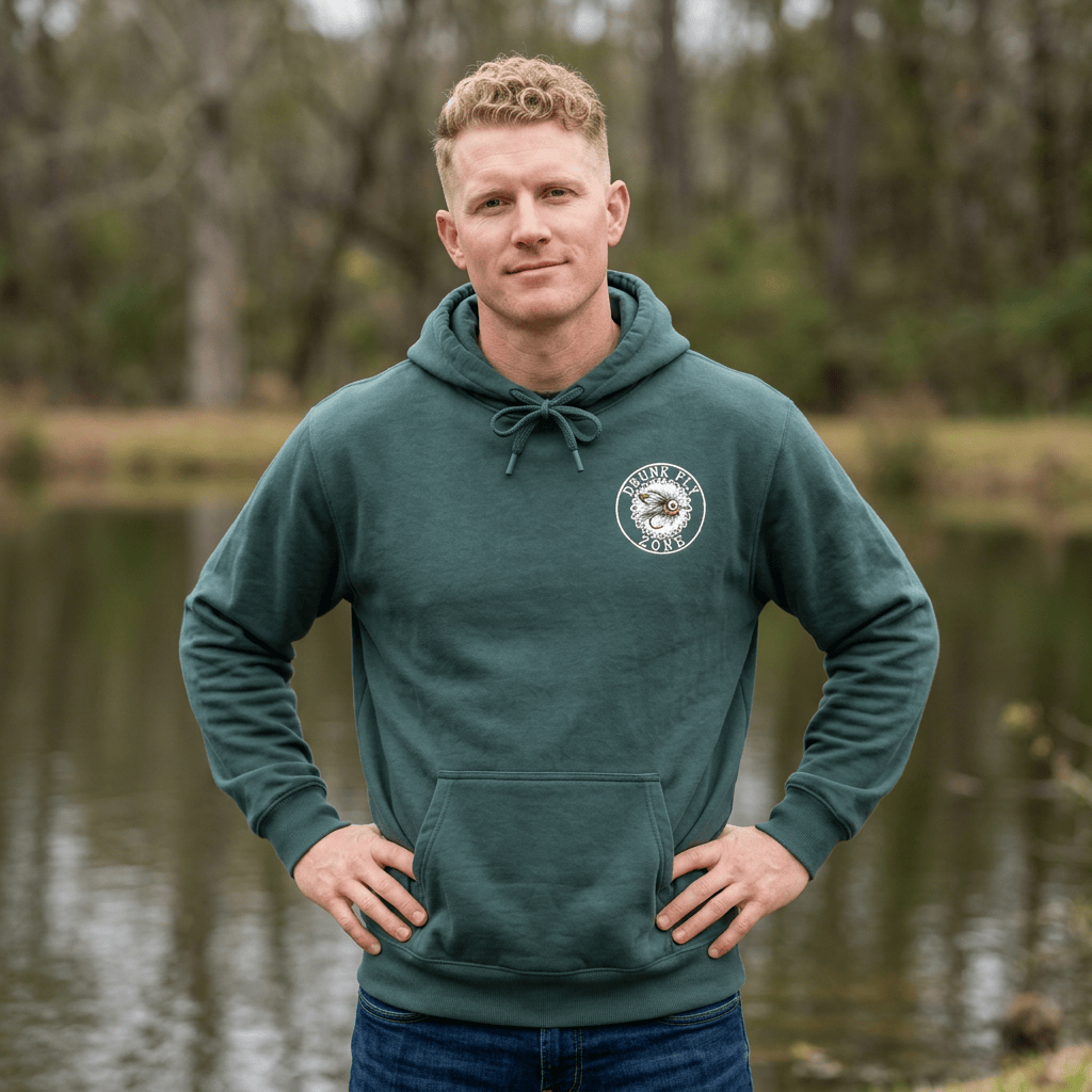 Comfort Colors Hoodie I Suck at Fly Fishing