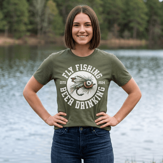 Cotton Tee - Beer Drinking
