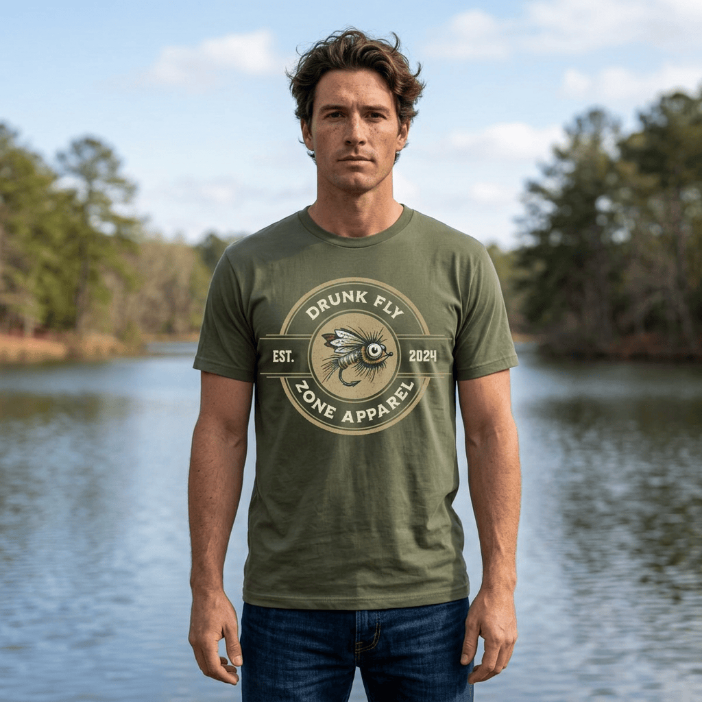Cotton Tee - Retro Steelhead