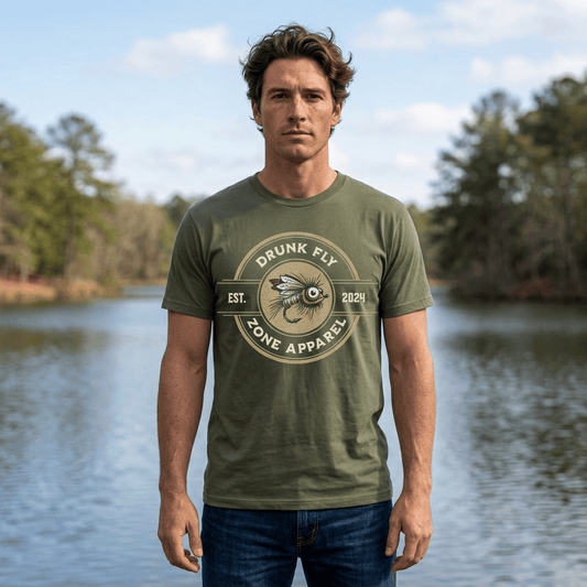Cotton Tee - Retro Steelhead