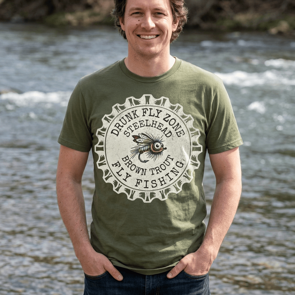 Cotten Tee - Bottlecap Steelhead
