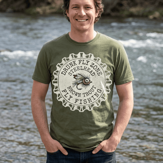 Cotten Tee - Bottlecap Steelhead