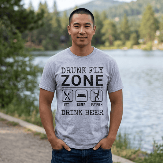 Cotton Tee - Eat, Sleep, Fish