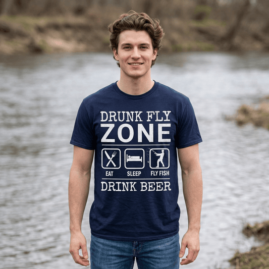Cotton Tee - Eat, Sleep, Fisg