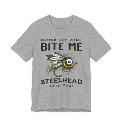 Cotton Tee - Bite Me Steelhead