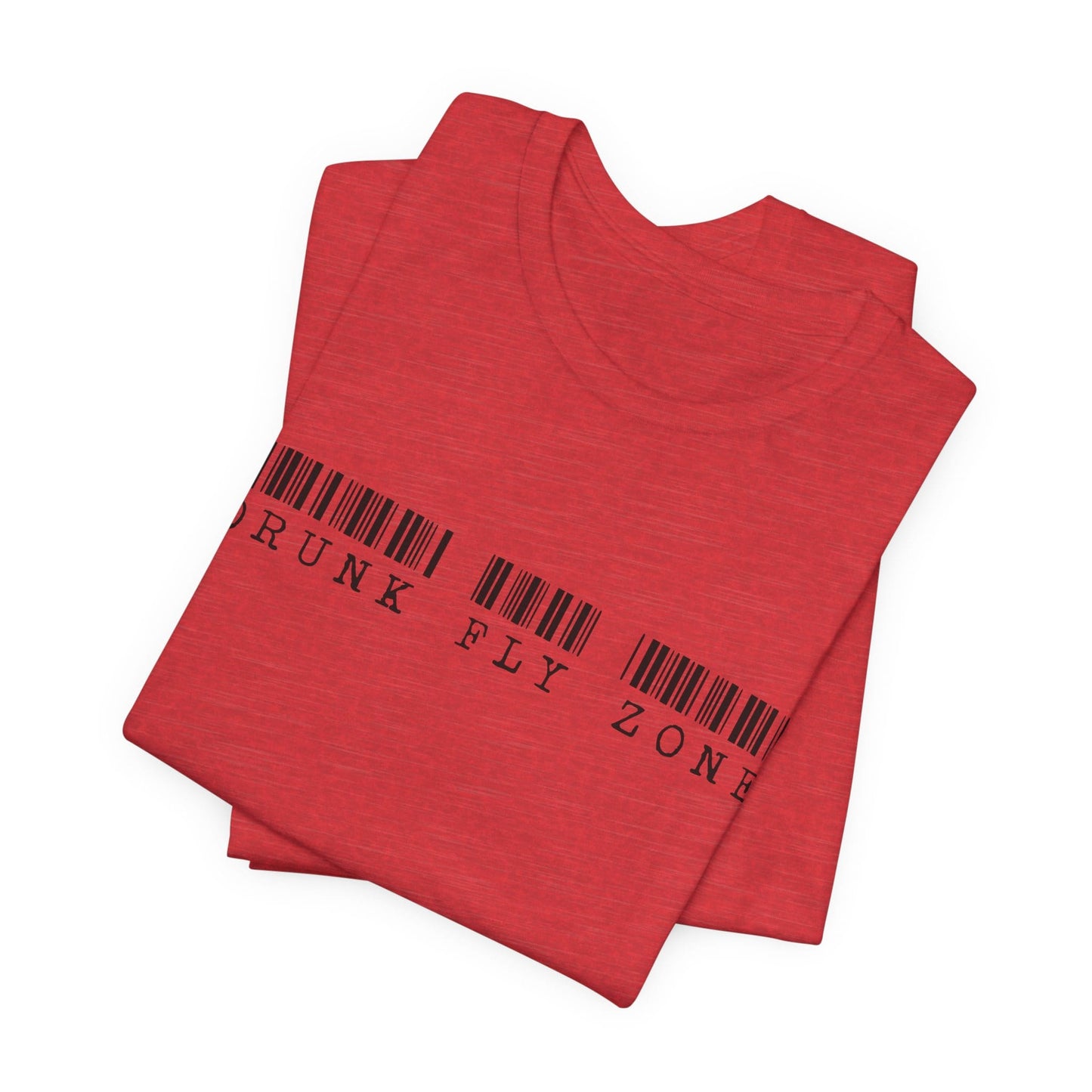 Cotton Tee - Bar Code Black