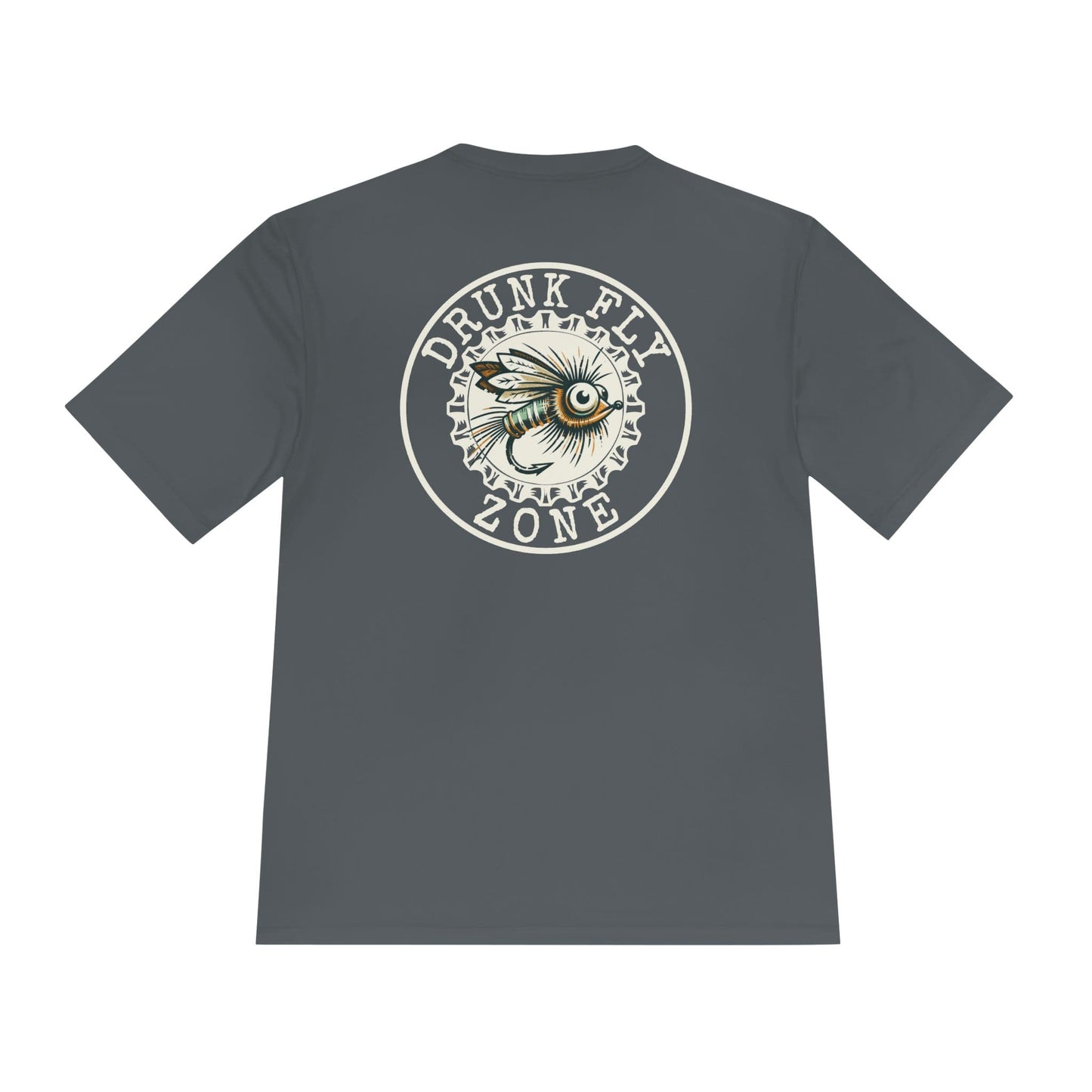 Moisture-Wicking Tee - Drunk Fly Zone Logo