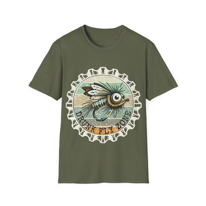 Cotton Tee- Retro Bottlecap Steelhead