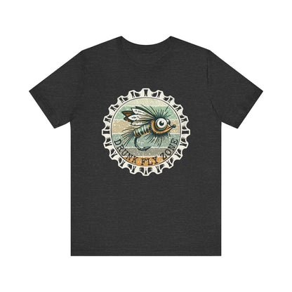Cotton Tee- Retro Bottlecap Steelhead