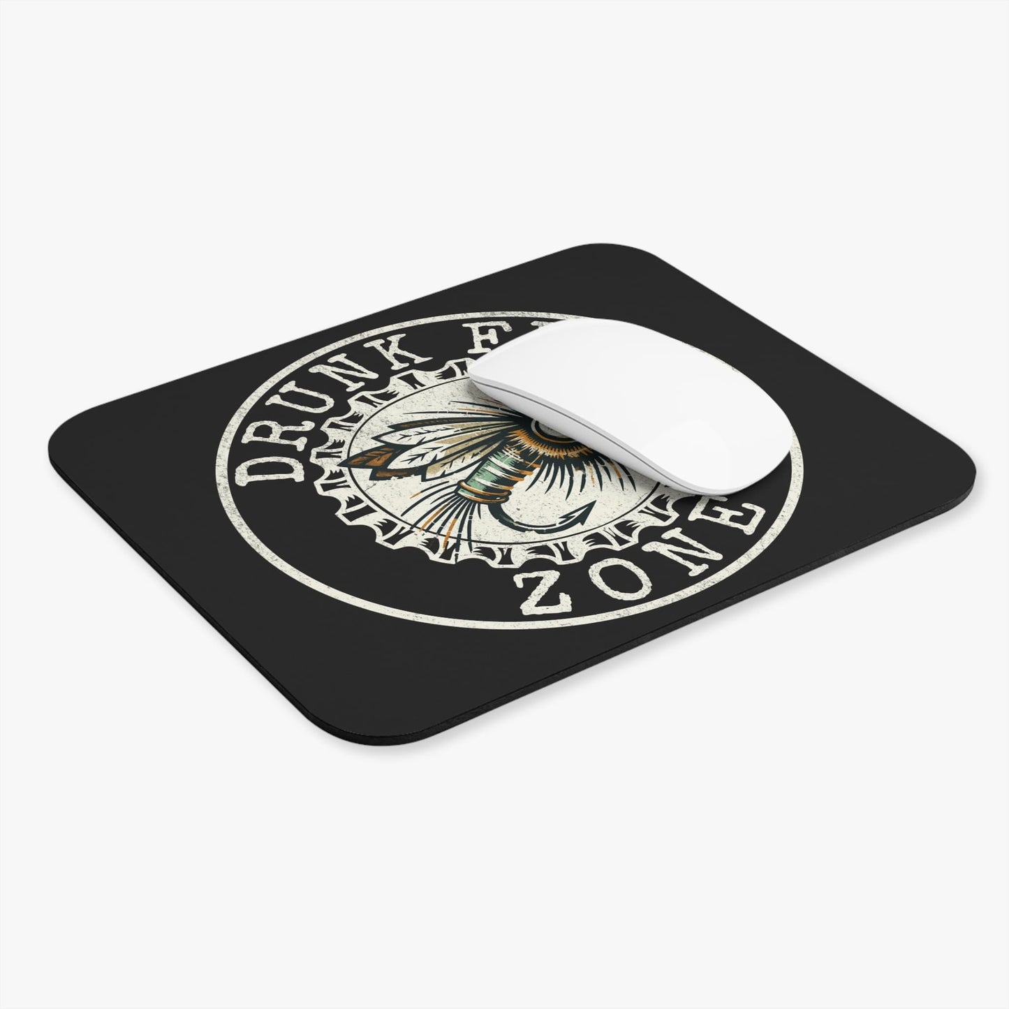 Mouse Pad Drunk Fly Zone