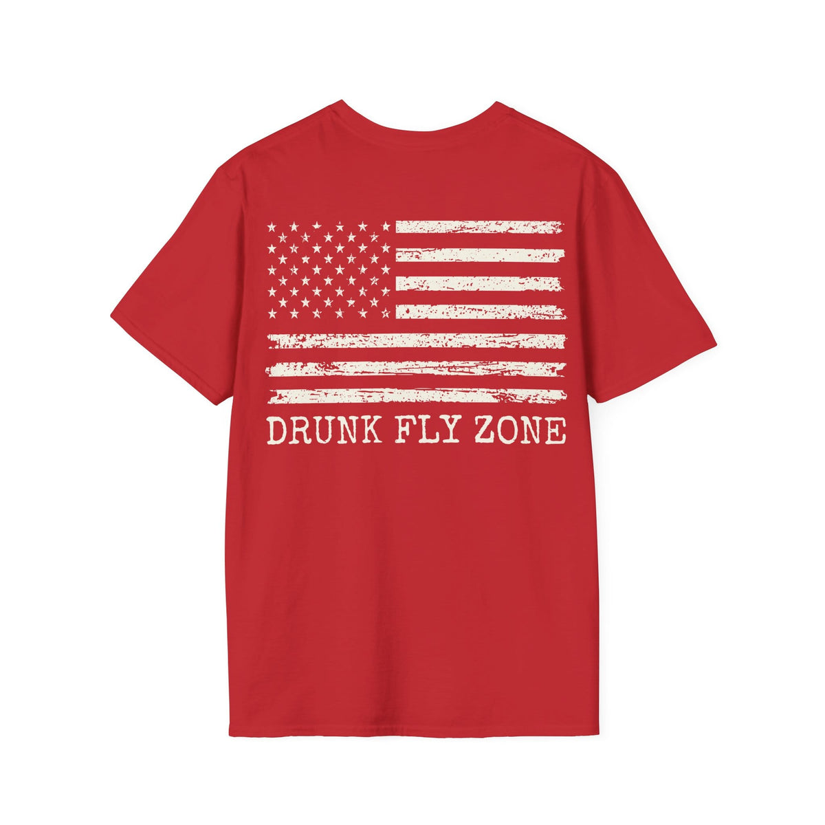 Cotton Tee Flag on Back