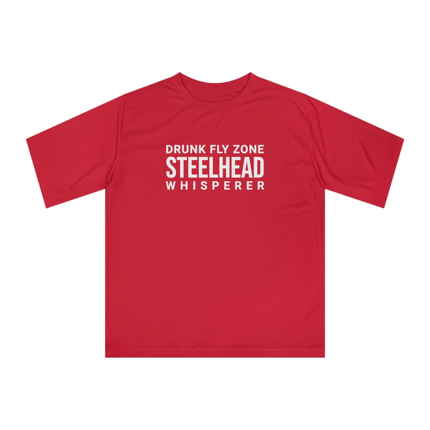UPF 40+ Poly Tee Steelhead Whisperer