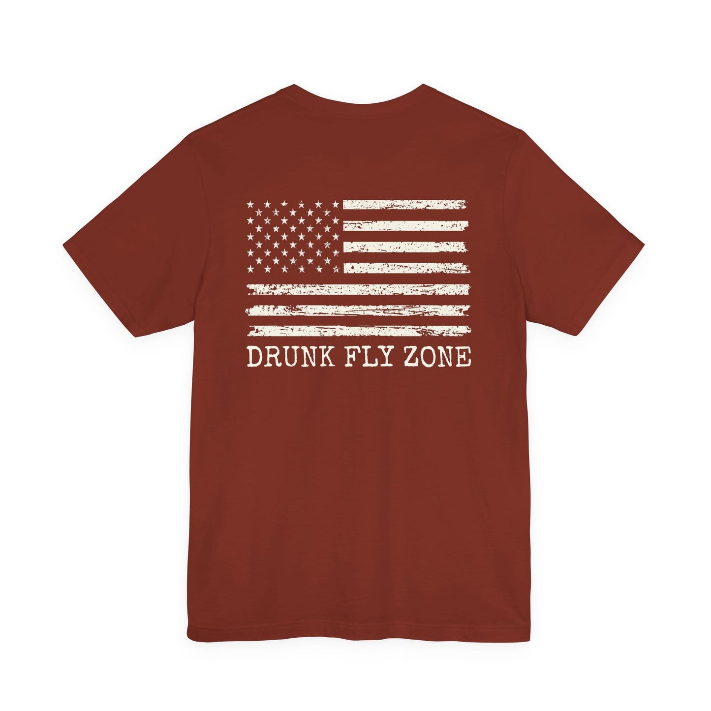 Cotton Tee Flag on Back