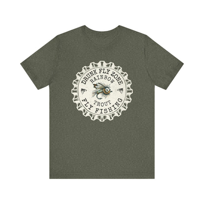 Cotton Tee - Bottlecap Rainbow Trout
