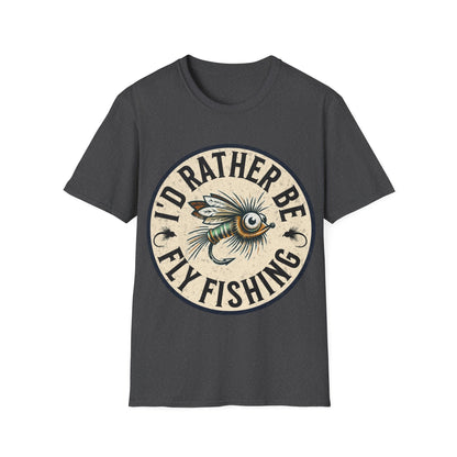 Cotton Tee- I'd Rather Be Fly Fishing