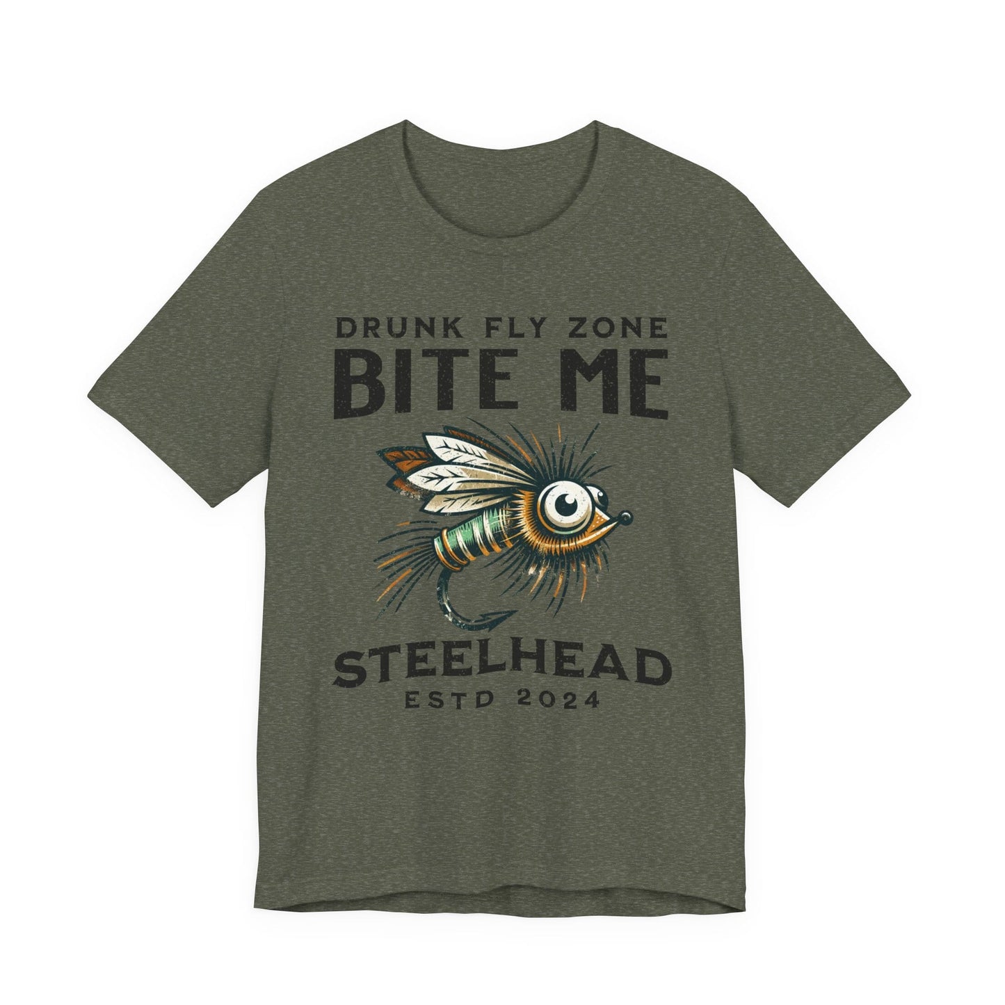 Cotton Tee - Bite Me Steelhead