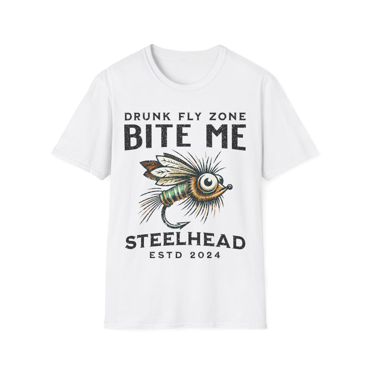 Cotton Tee - Bite Me Steelhead