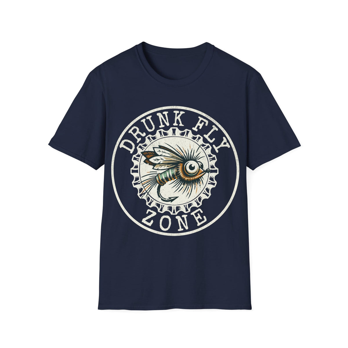 Cotton Tee — Retro Fly Fishing