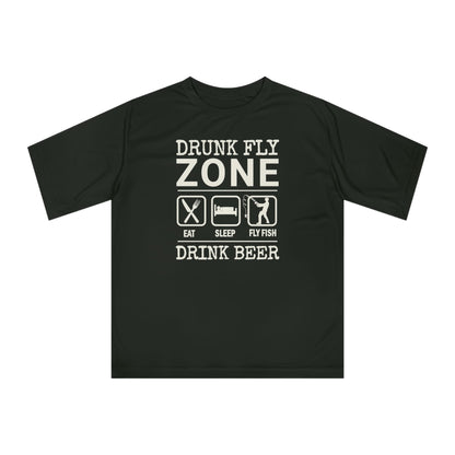 UPF 40+ Poly Tee Eat Sleep Fish