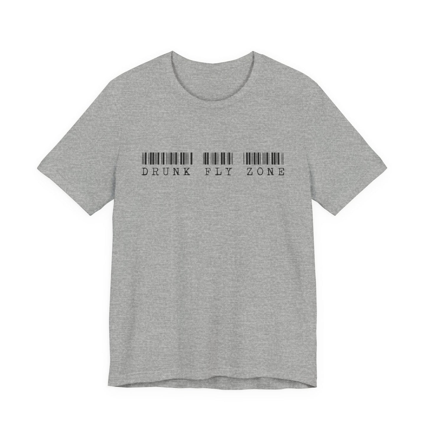 Cotton Tee - Bar Code Black