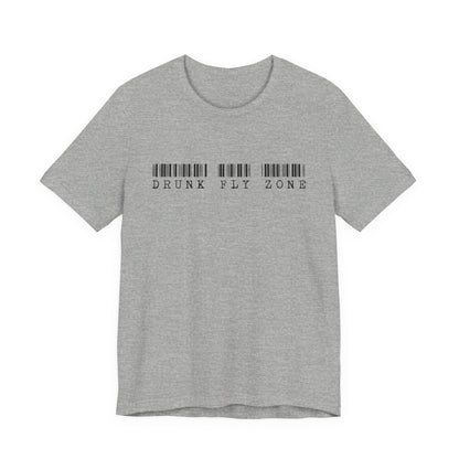 Cotton Tee - Bar Code Black