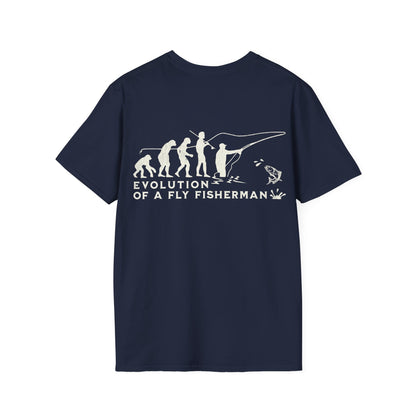 Cotton Tee- Evolution of a Fisherman