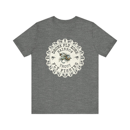 Cotton Tee - Bottlecap Rainbow Trout