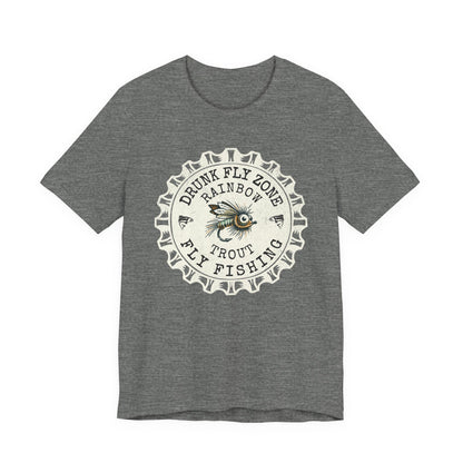 Cotton Tee - Bottlecap Rainbow Trout
