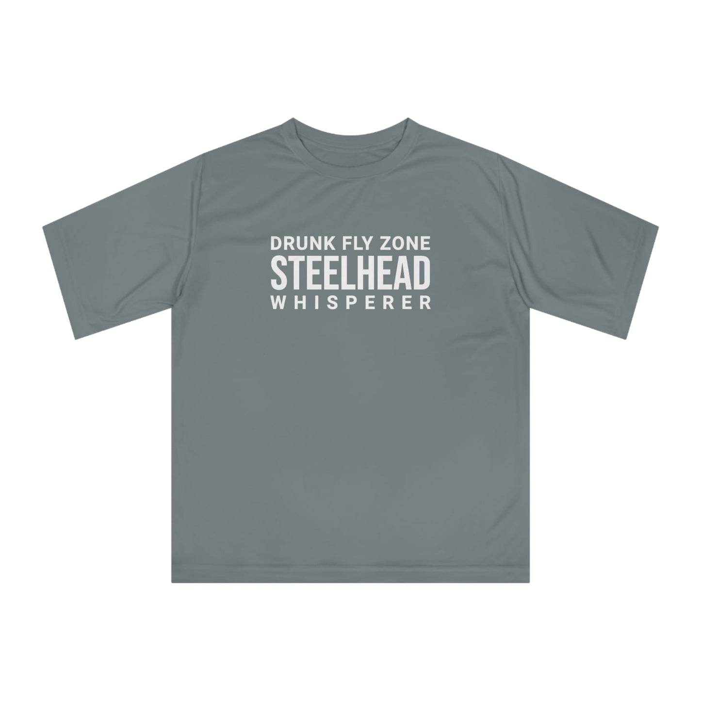 UPF 40+ Poly Tee Steelhead Whisperer