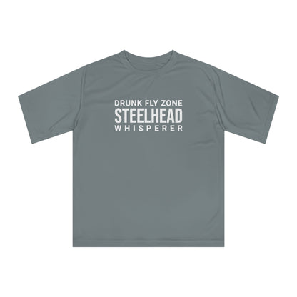 UPF 40+ Poly Tee Steelhead Whisperer