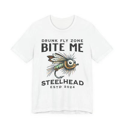 Cotton Tee - Bite Me Steelhead
