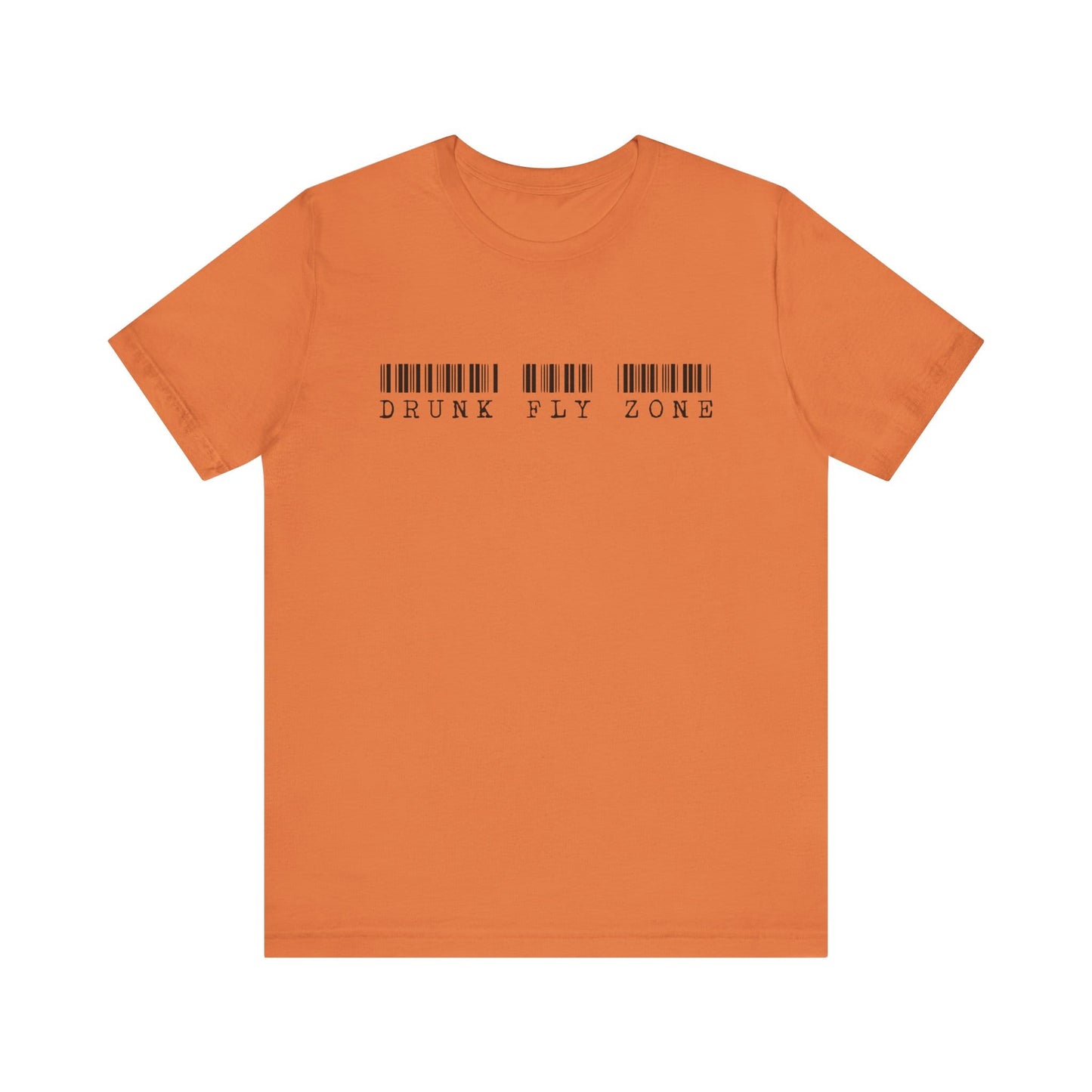 Cotton Tee - Bar Code Black