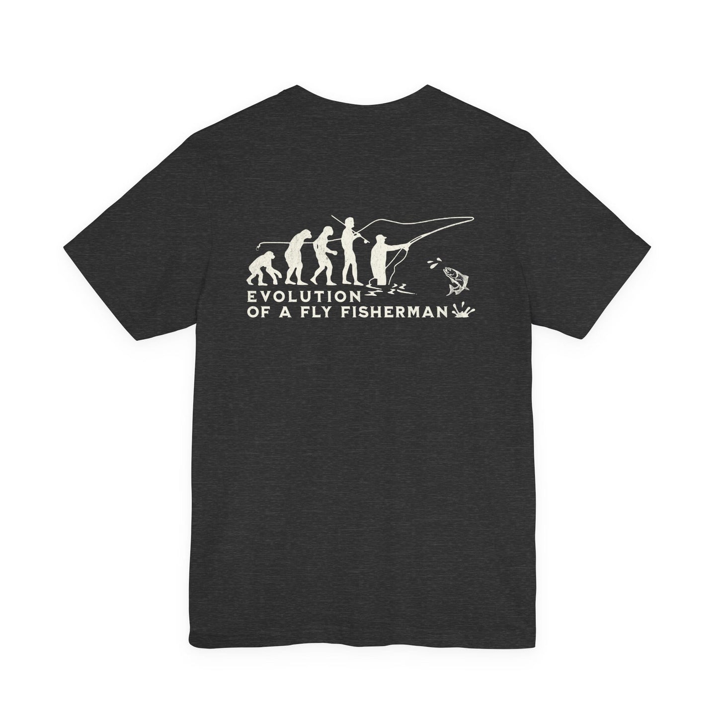 Cotton Tee- Evolution of a Fisherman