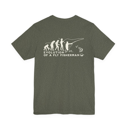 Cotton Tee- Evolution of a Fisherman