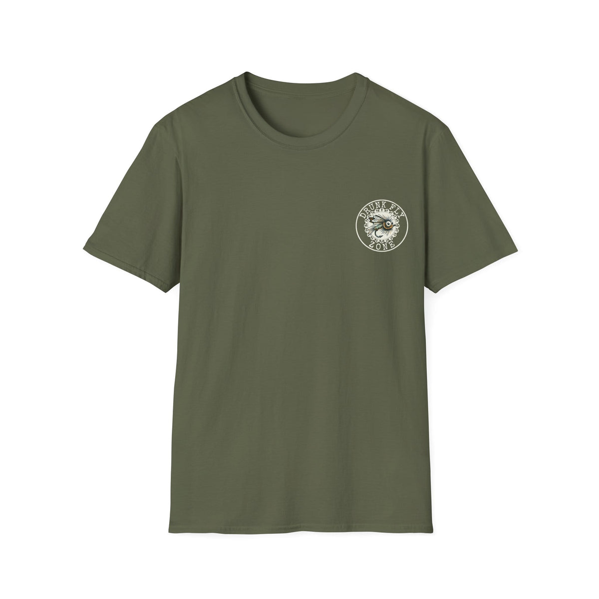 Cotton Tee Flag on Back