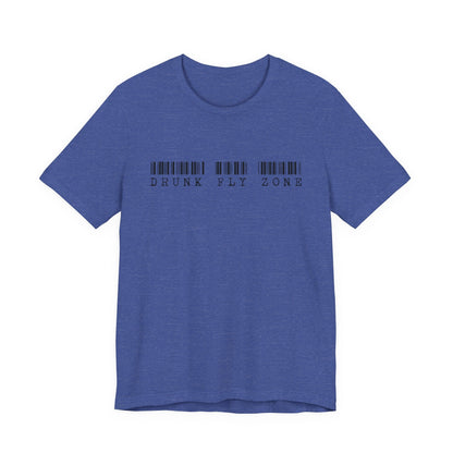Cotton Tee - Bar Code Black