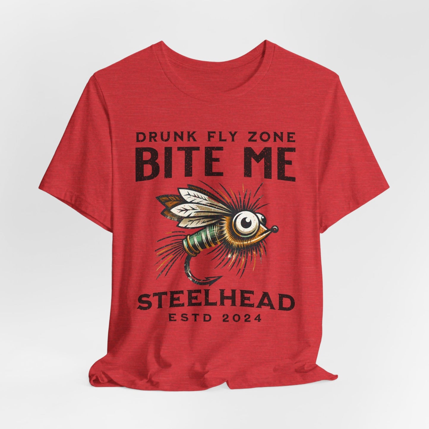 Cotton Tee - Bite Me Steelhead