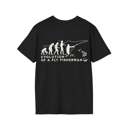 Cotton Tee- Evolution of a Fisherman
